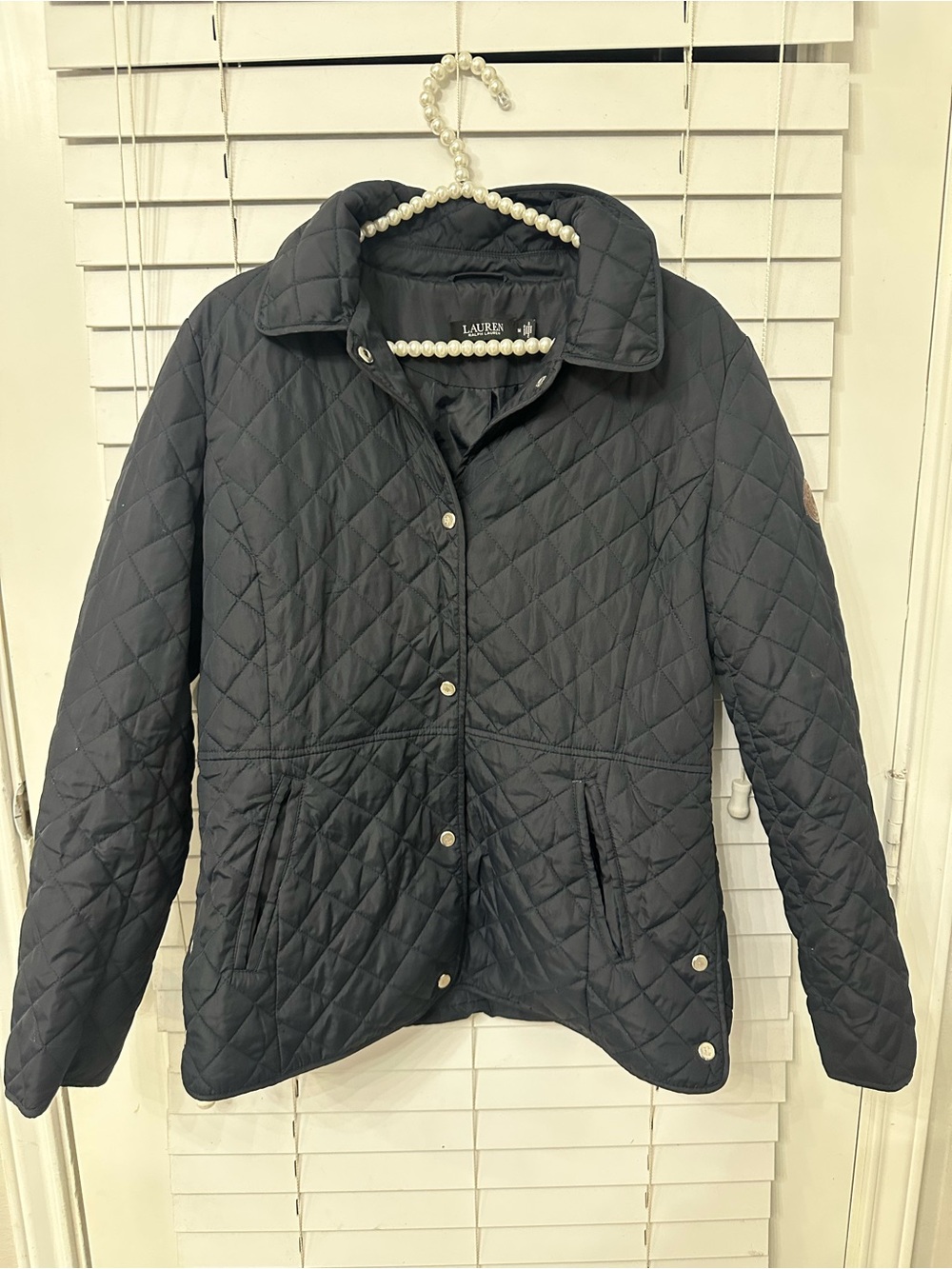 Ralph Lauren Quilted Navy Puffer Jacket